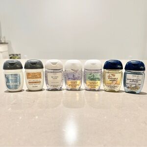 Bath & Body Works PocketBac Poshmark Hand Sanitizers Lot of 8 Mixed Scents